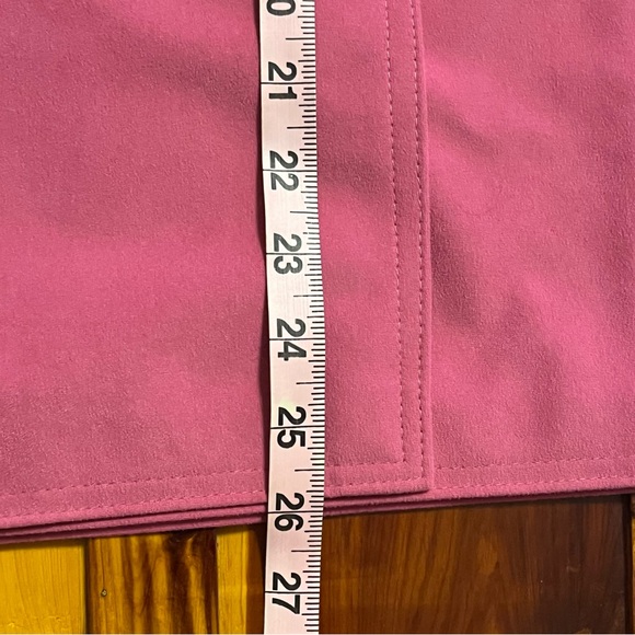 Barbie Pink Pencil Skirt with Two Fabric Belts Mother of Pearl Buckle Sz Medium - Picture 8 of 16